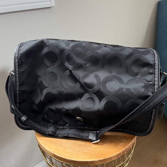 Coach Diaper Bag Nylon Signature Messenger Baby - Picture 3 of 13